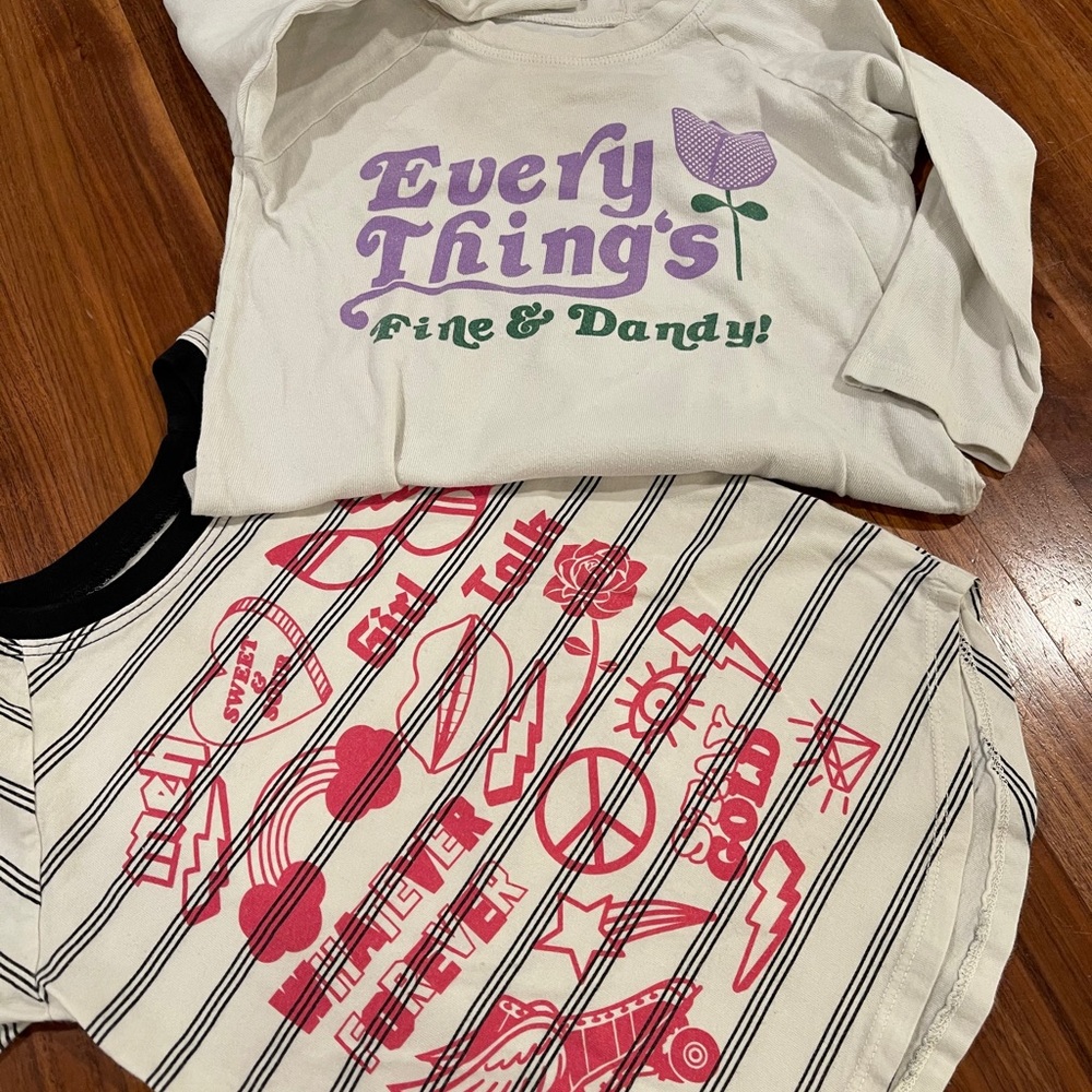 Tiny Whales long sleeved tees